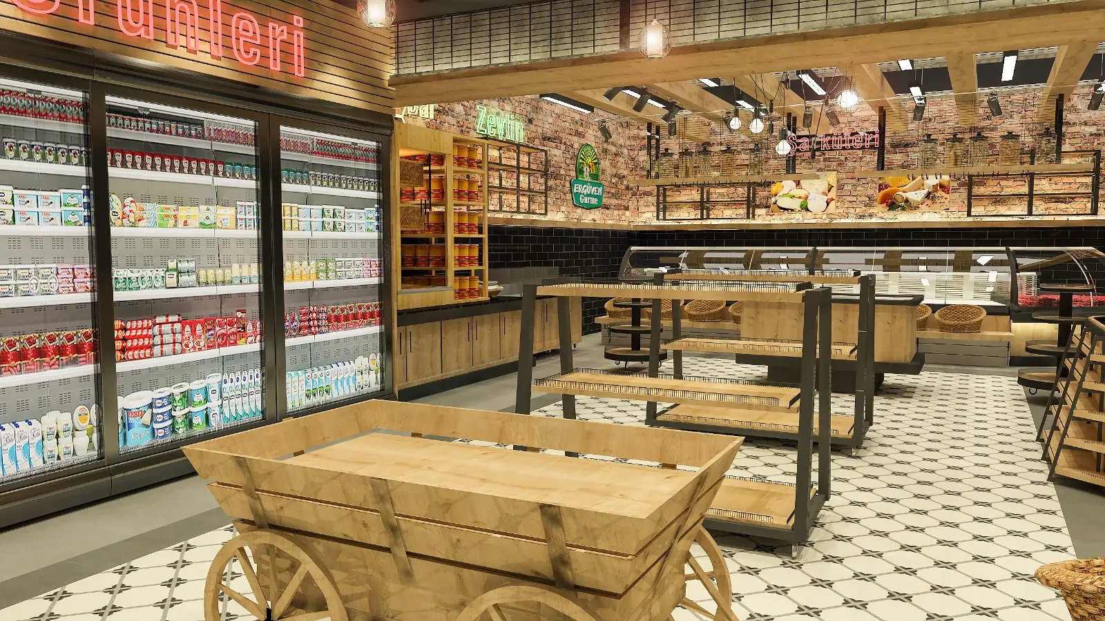 Ergüvan Gurme – Restaurant Tasarım projesi