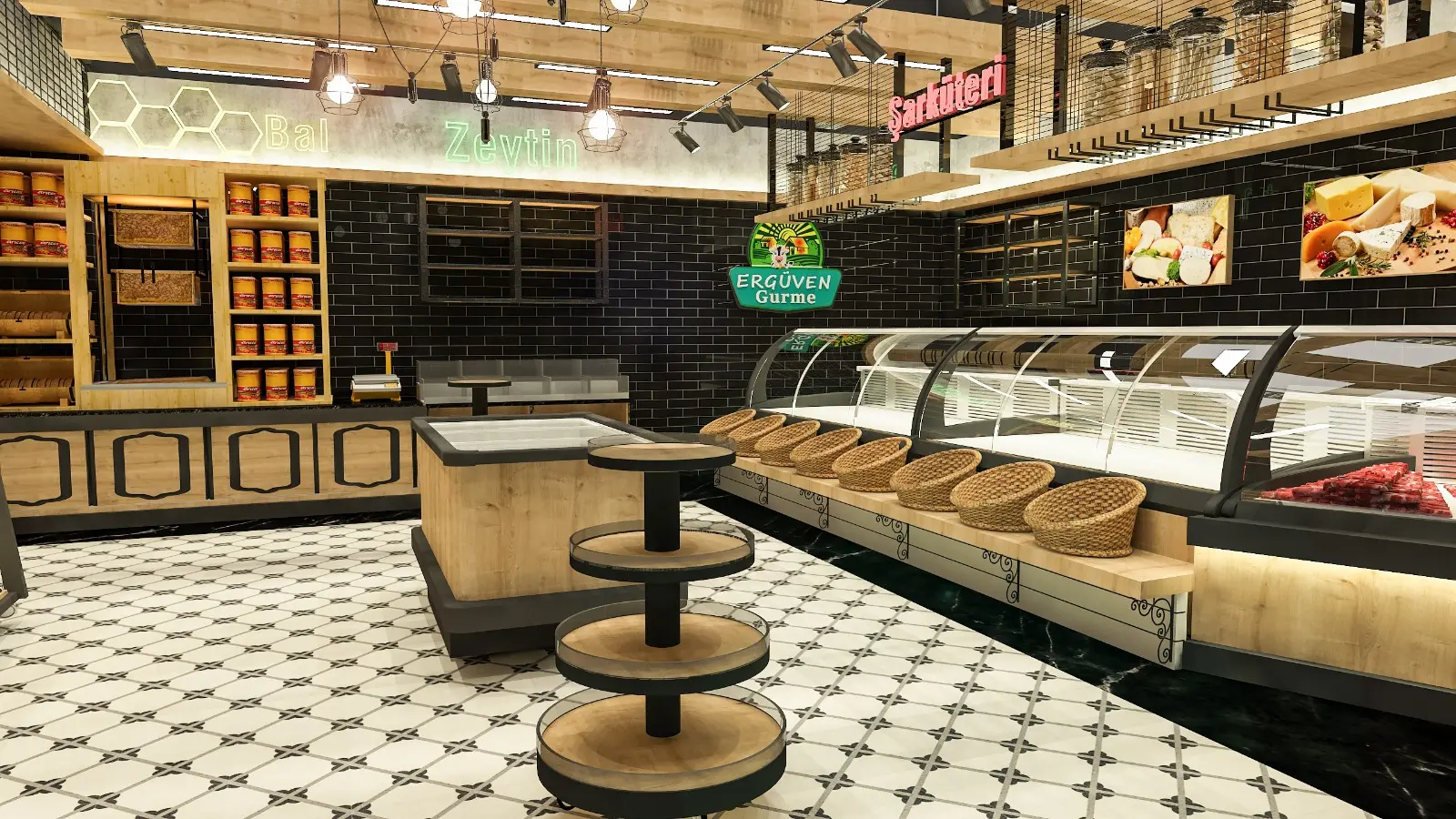 Ergüvan Gurme – Restaurant Tasarım projesi