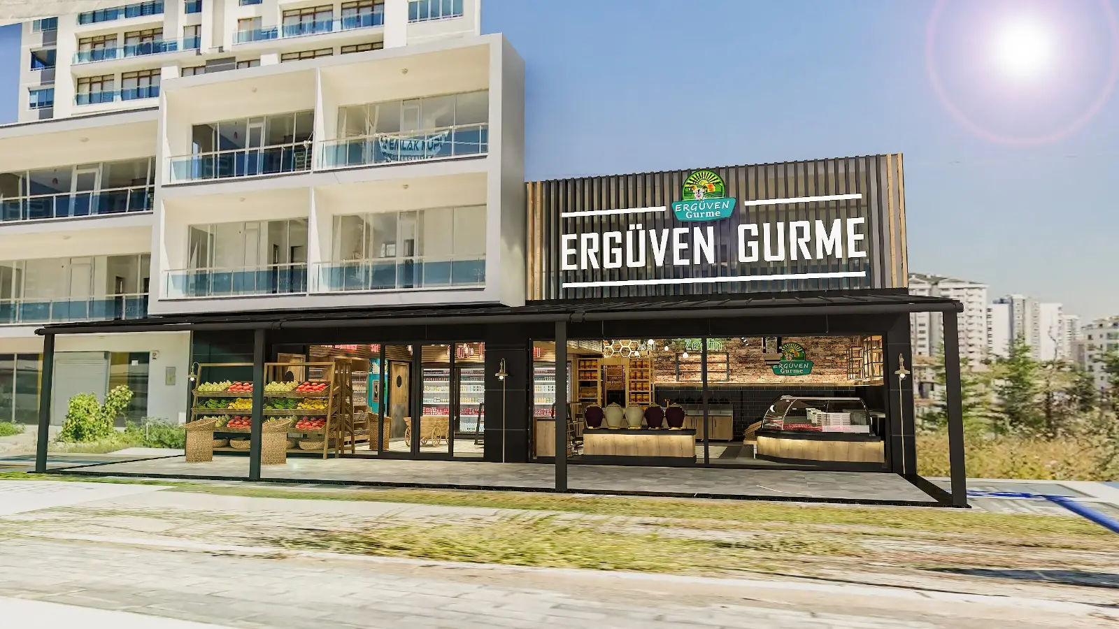 Ergüvan Gurme – Restaurant Tasarım projesi