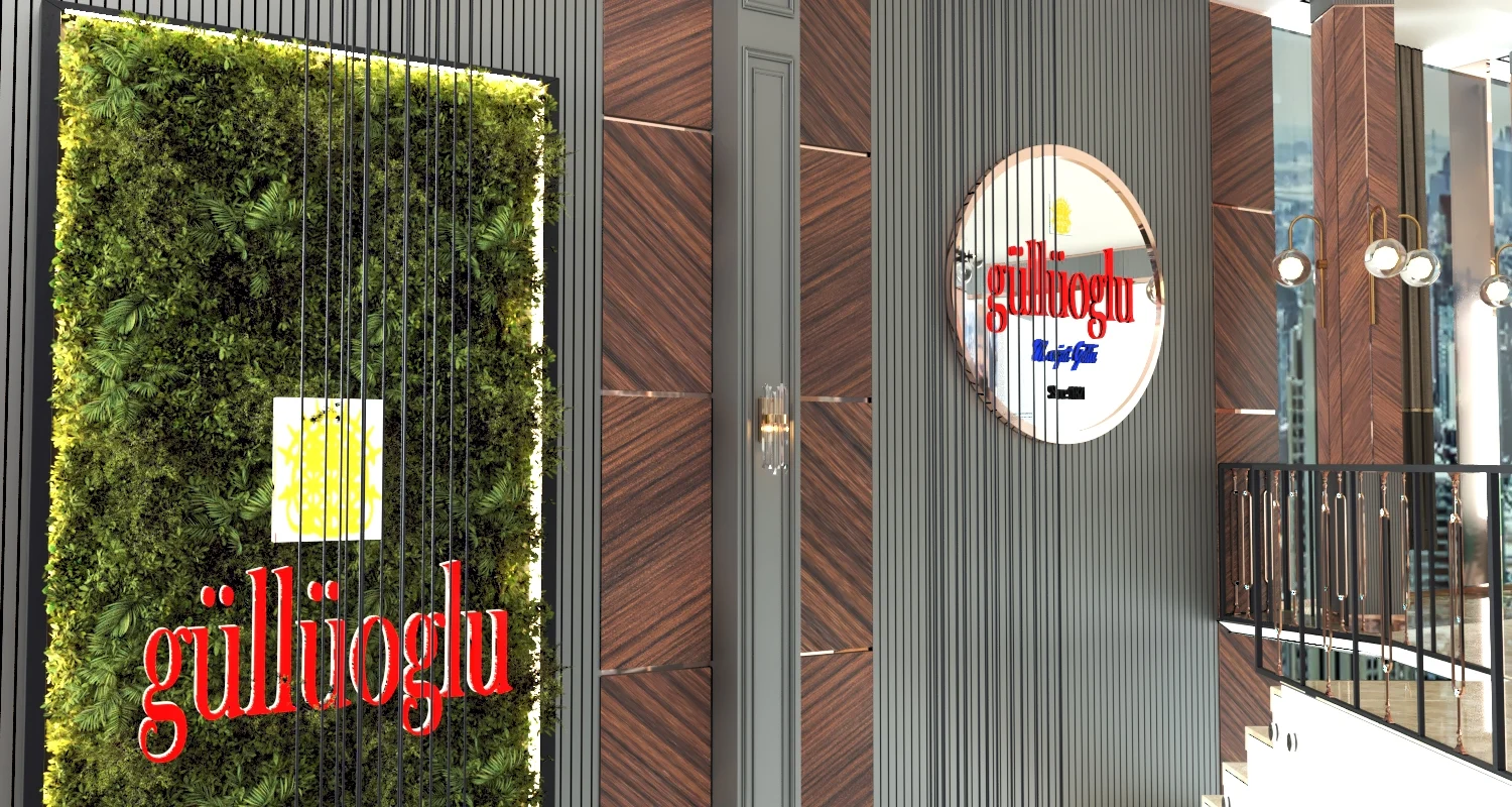 Güllüoğlu-Yda Center – Restaurant Tasarım projesi