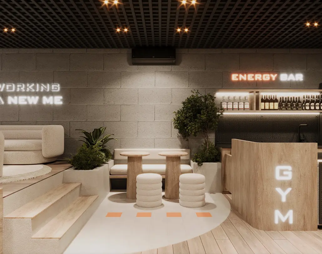 Gym Center – Ofis Tasarım projesi