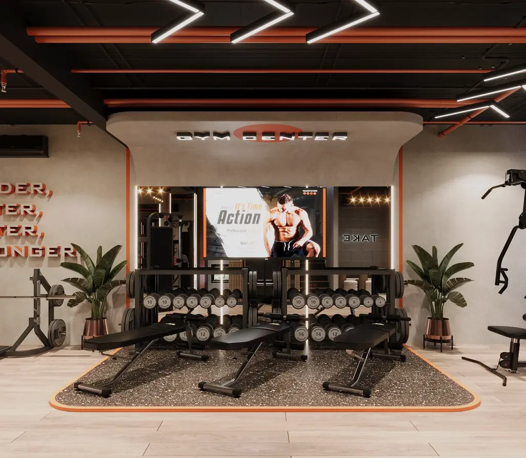 Gym Center – Ofis Tasarım projesi