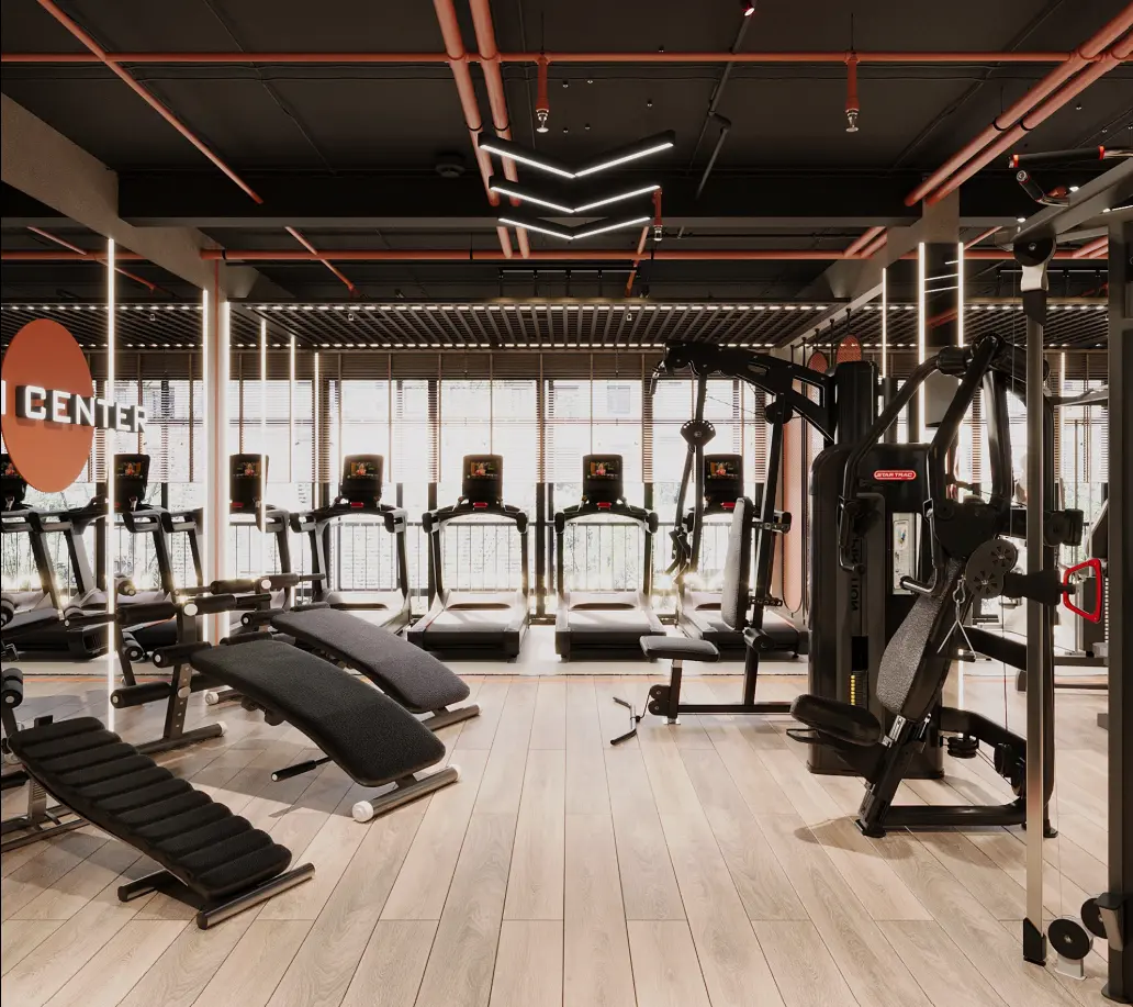 Gym Center – Ofis Tasarım projesi