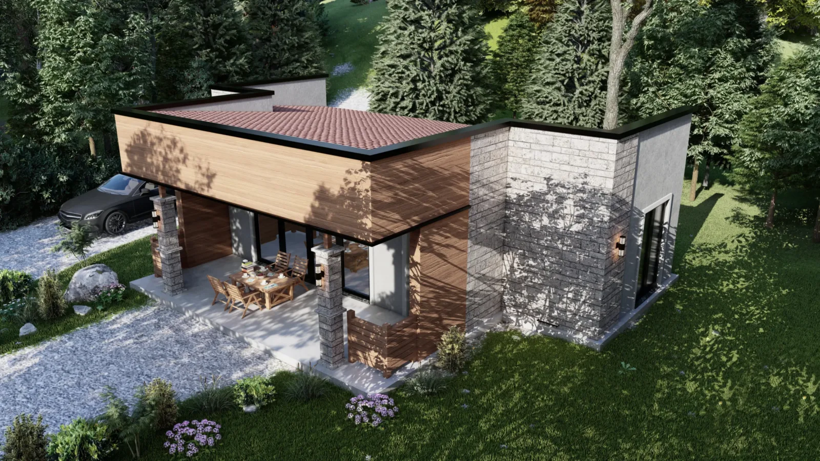 Kerem B. Hobi Bahçesi – Villa-Konut Tasarım projesi