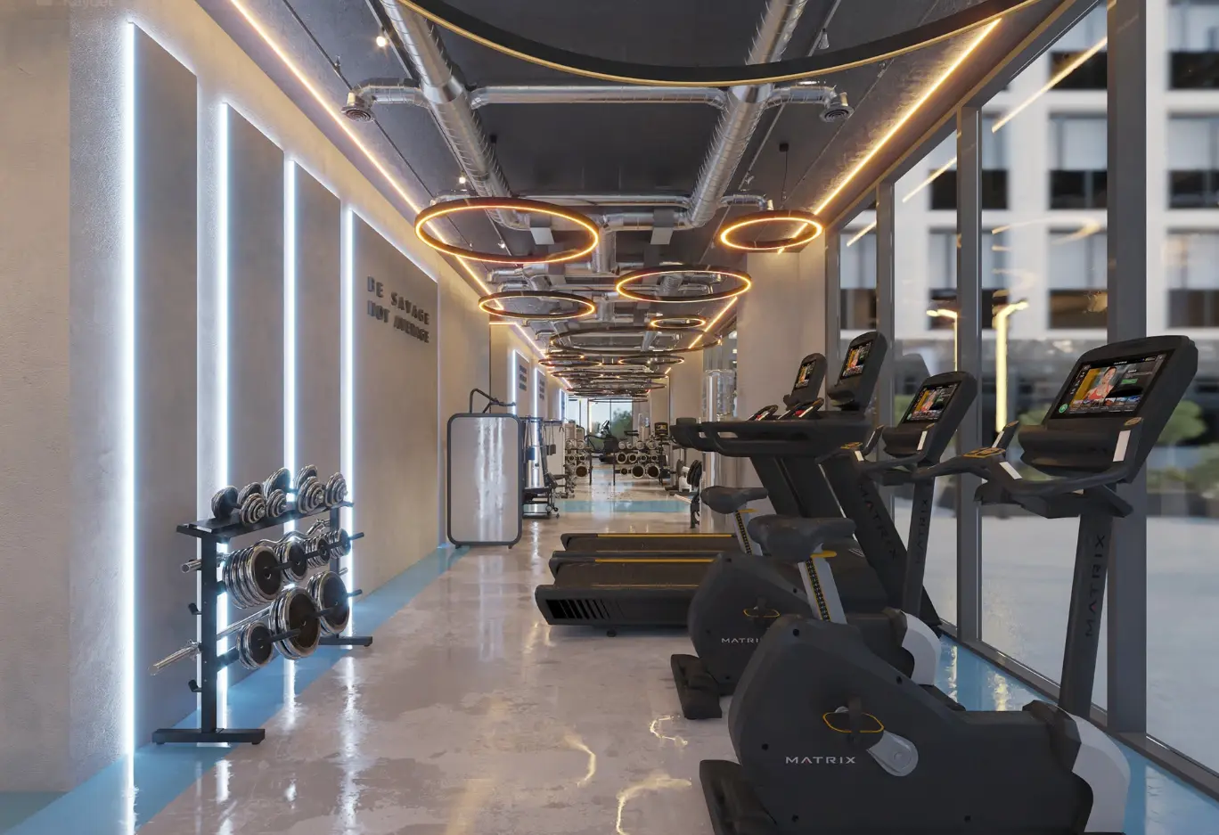 Lapus Gym – Restaurant Tasarım projesi