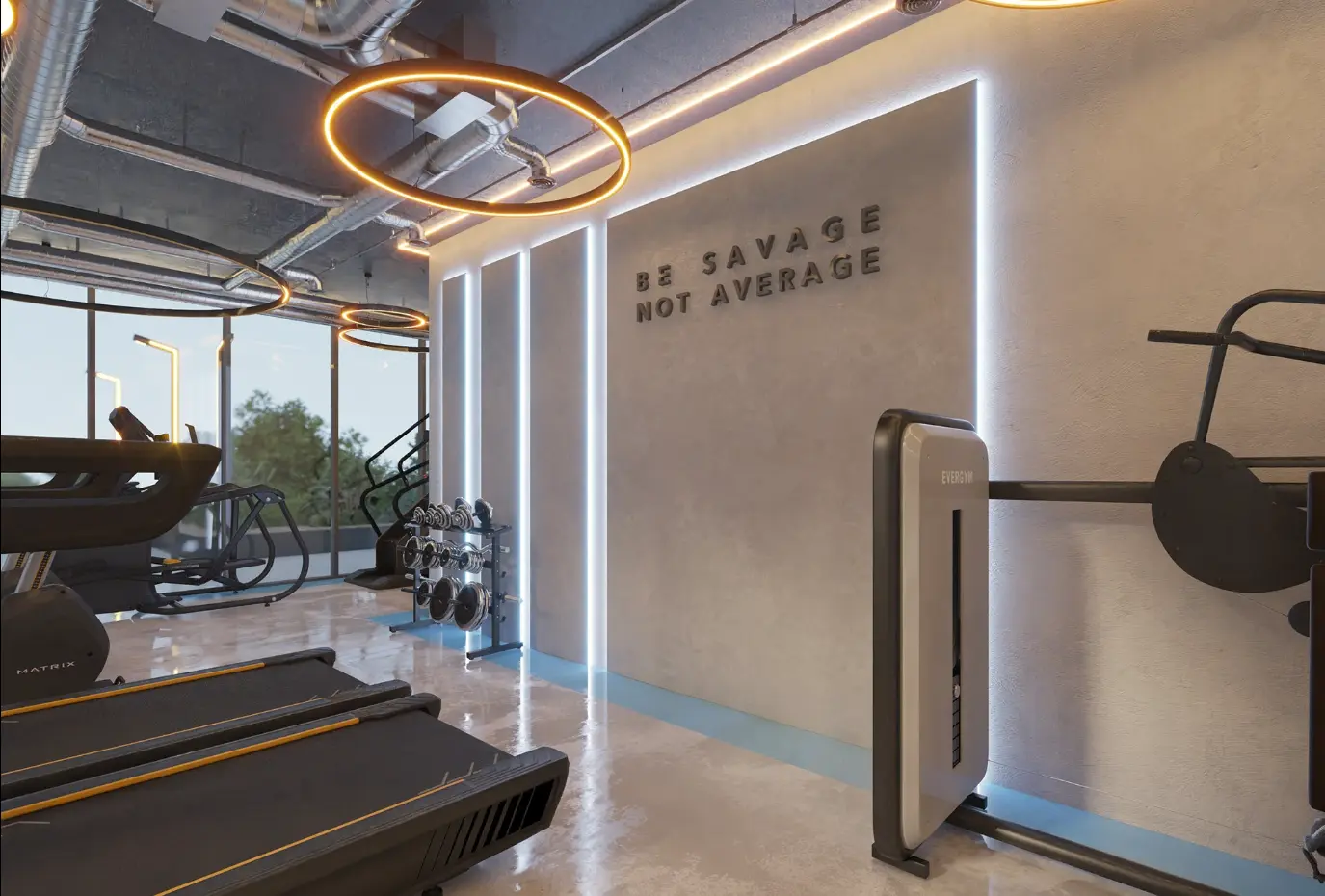 Lapus Gym – Restaurant Tasarım projesi