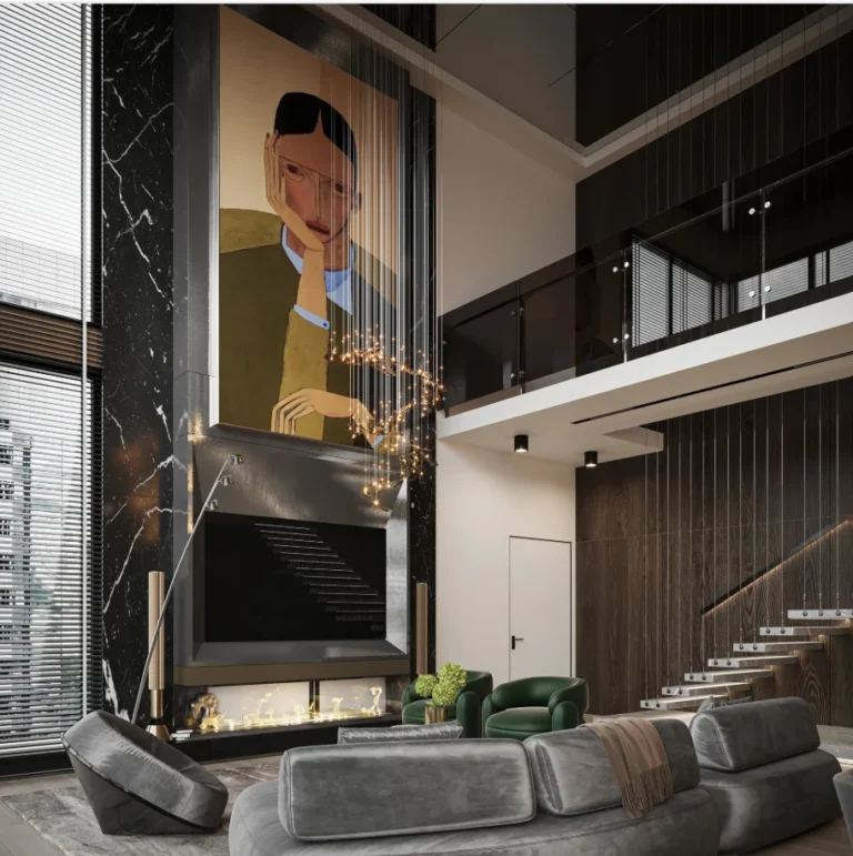 Loft Daire Projesi – Villa-Konut Tasarım projesi