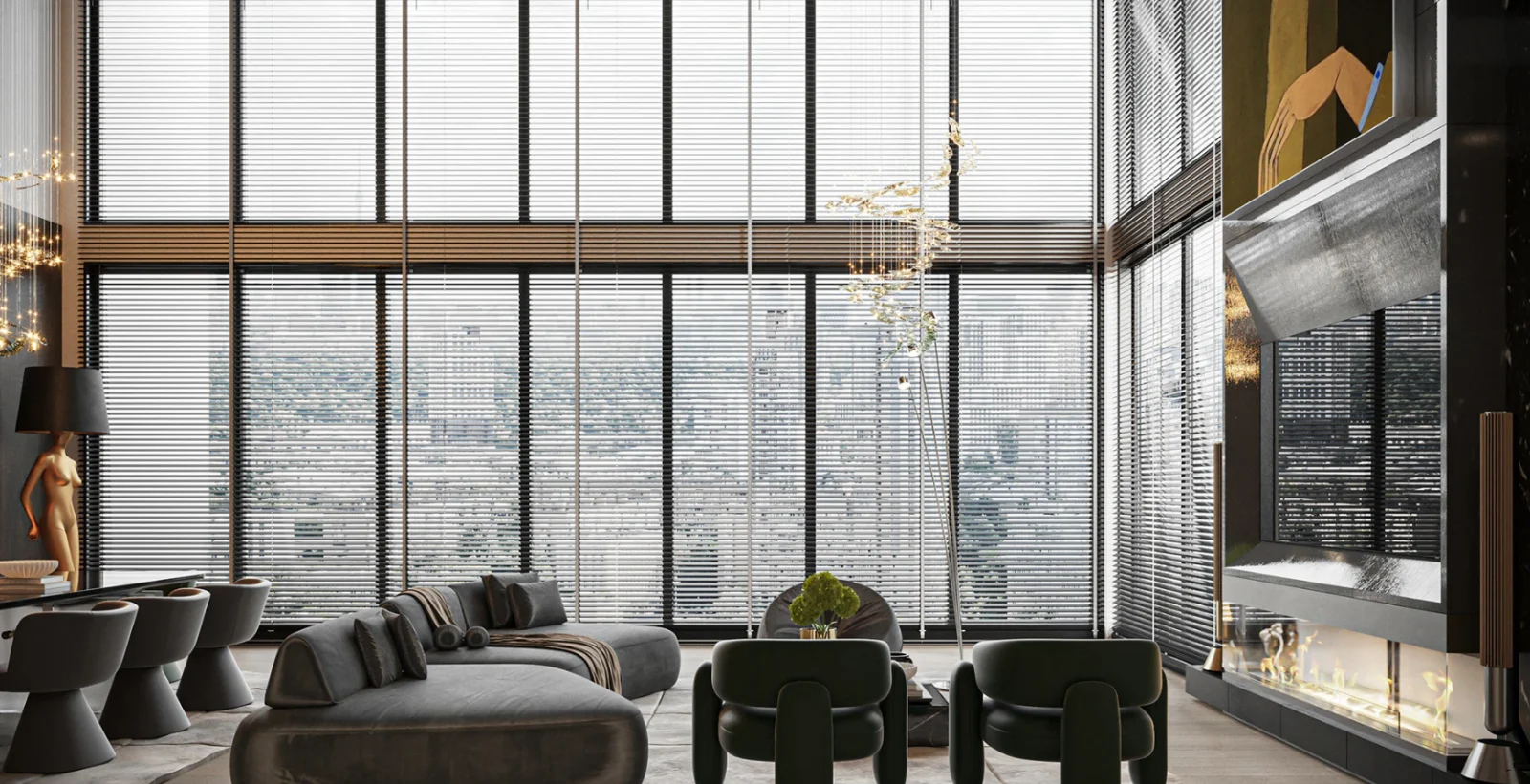 Loft Daire Projesi – Villa-Konut Tasarım projesi