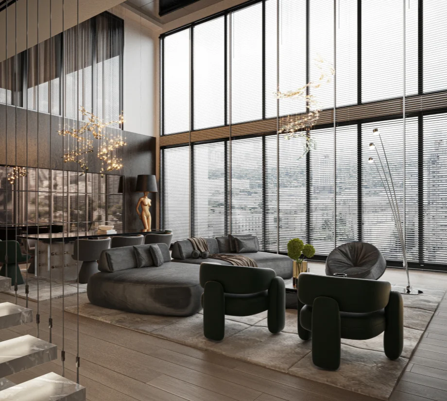 Loft Daire Projesi – Villa-Konut Tasarım projesi