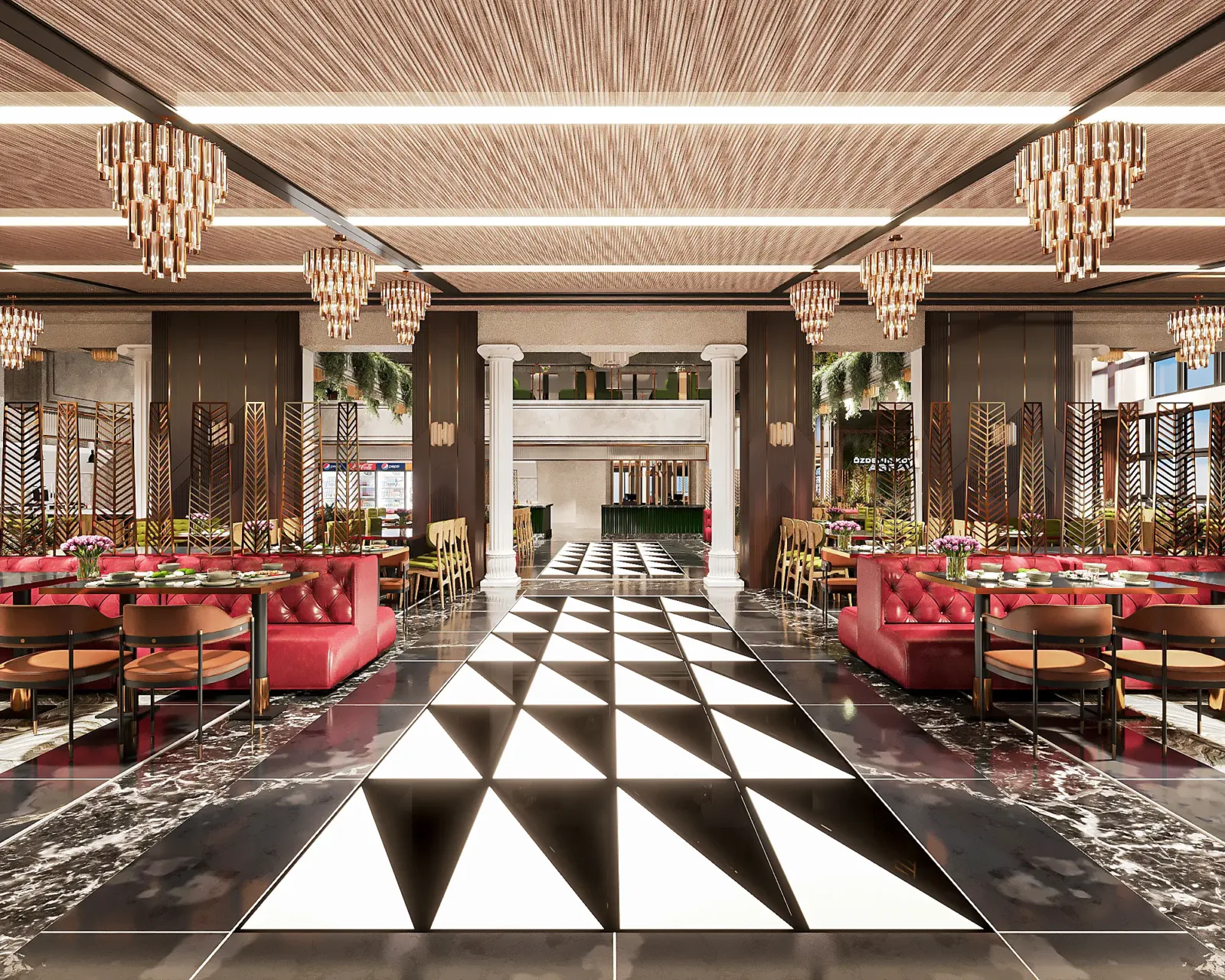 Meşhur Özdemir Koyuncu Aspava – Restaurant Tasarım projesi