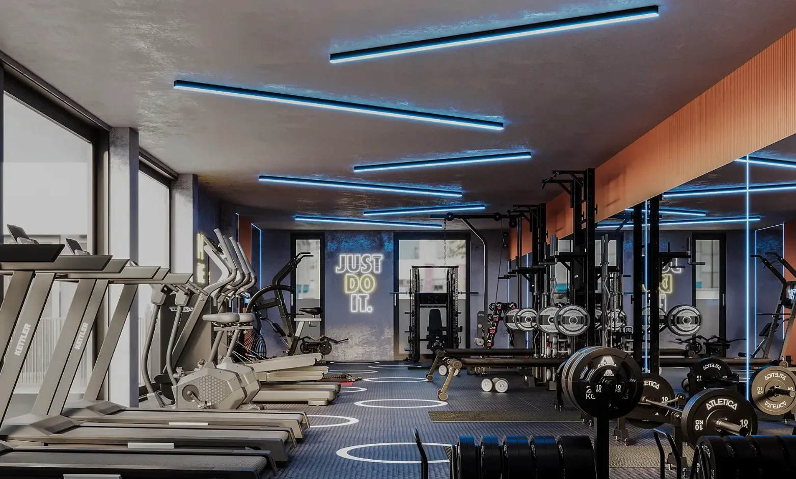 QFitness – Restaurant Tasarım projesi