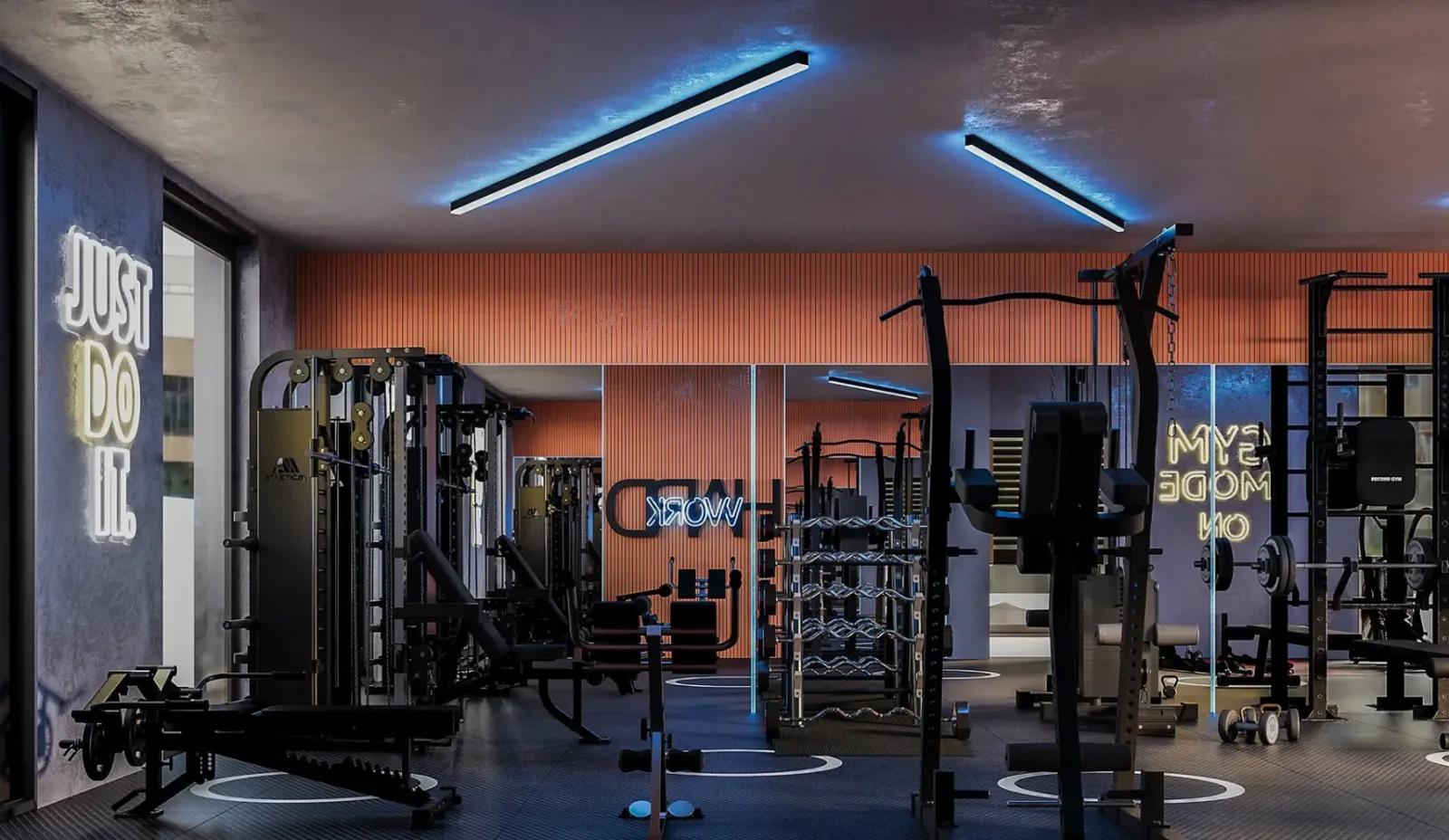 QFitness – Restaurant Tasarım projesi