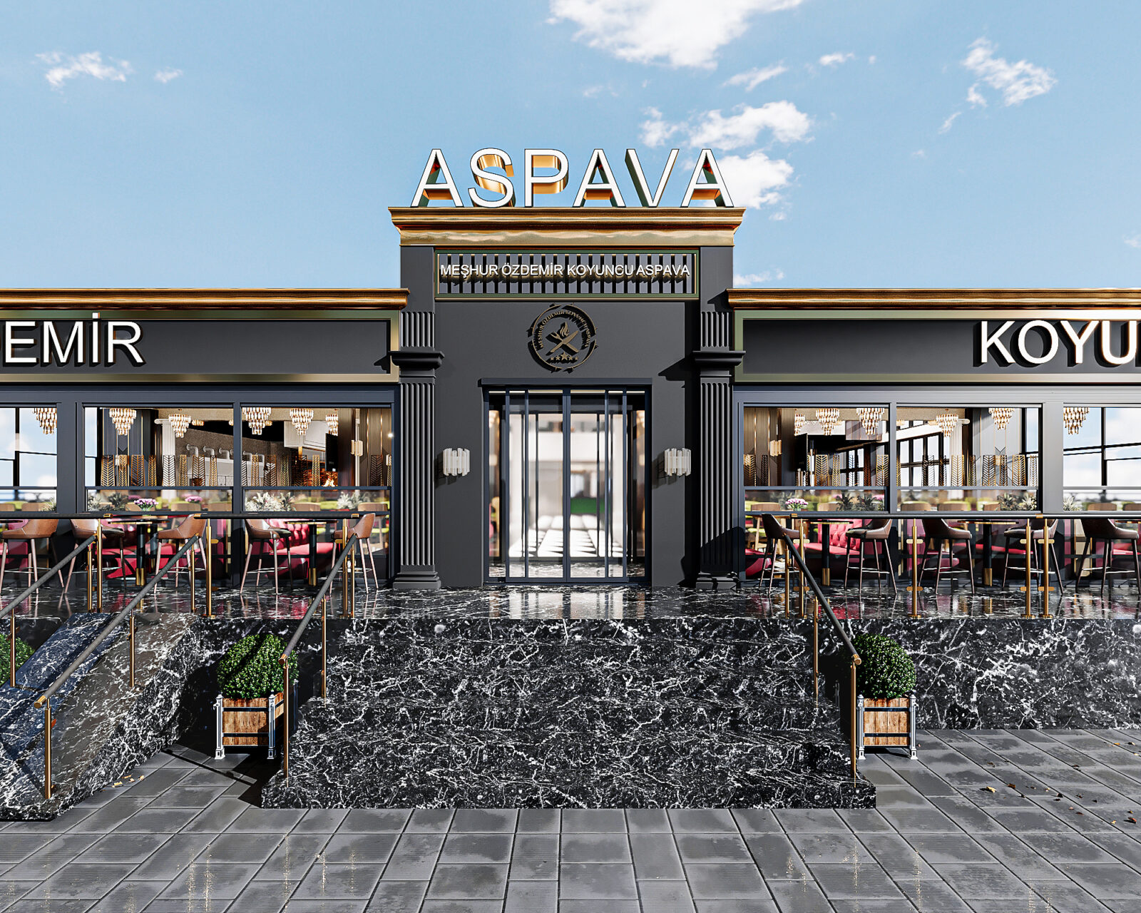 Restaurant Tasarımı – detay 2