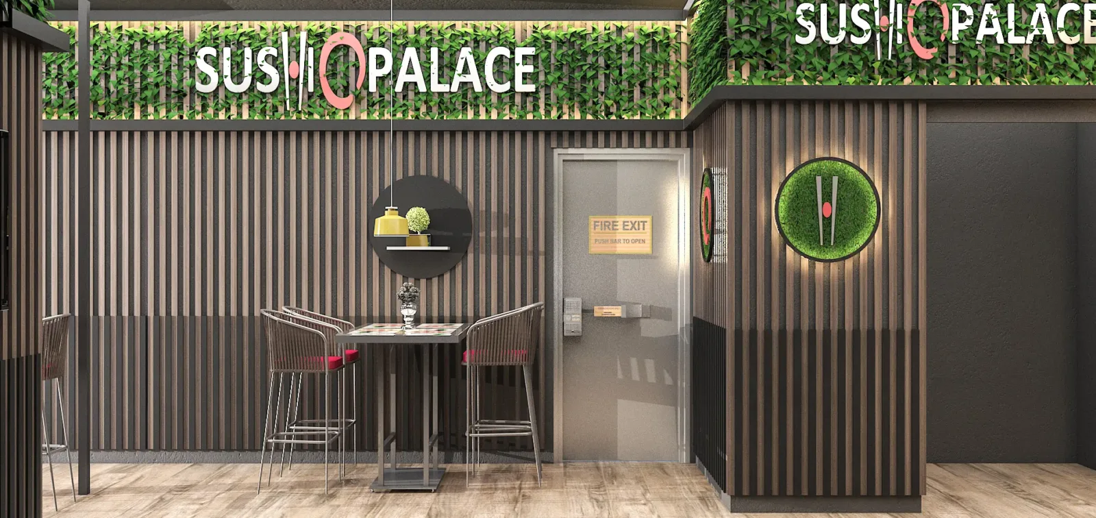 SushıPalace Frankurt – Cafe Tasarım projesi
