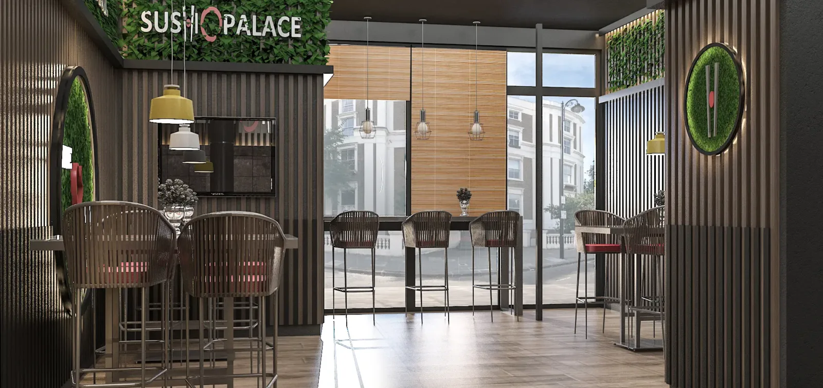 SushıPalace Frankurt – Cafe Tasarım projesi