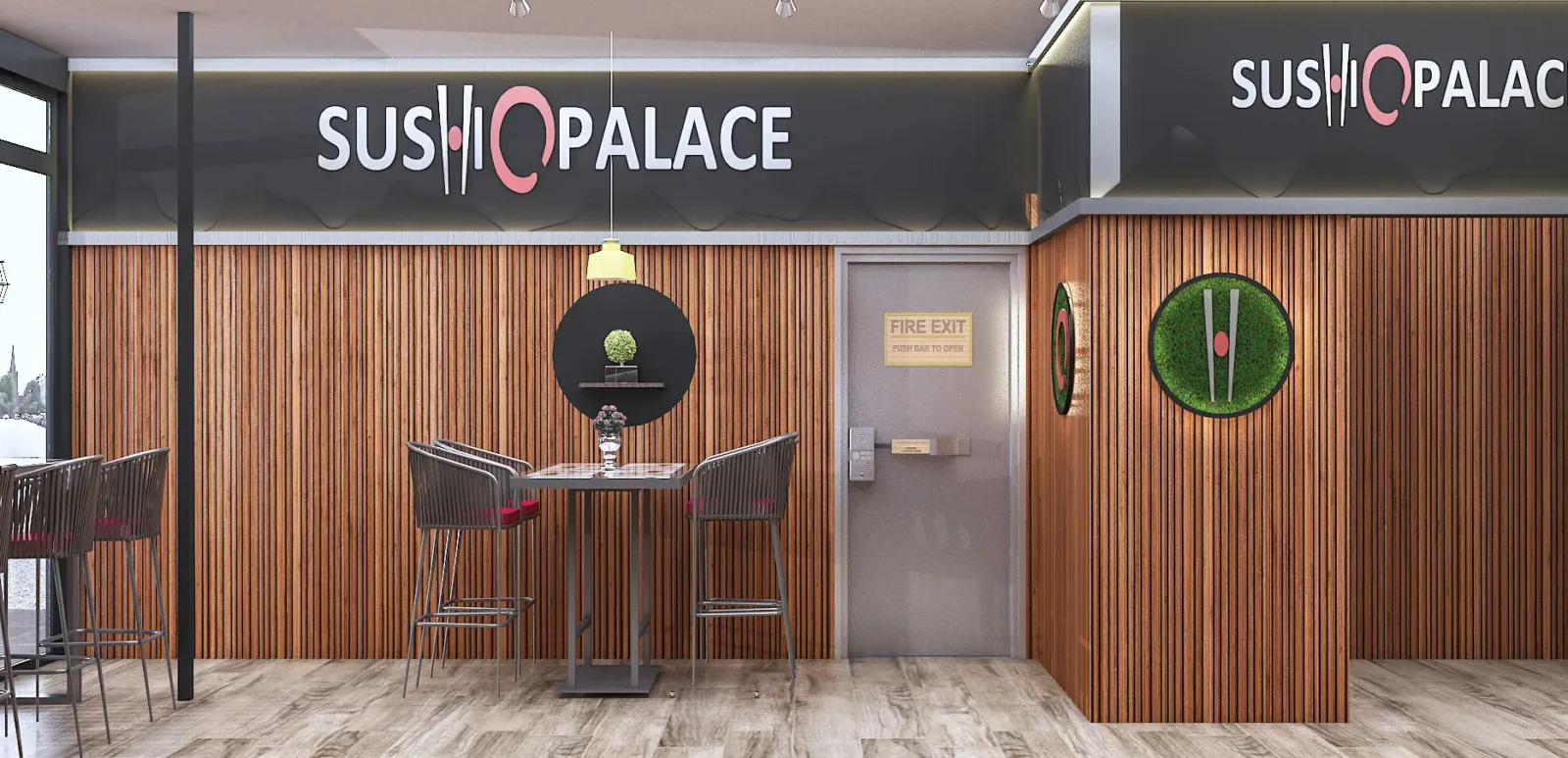 SushıPalace Frankurt – Cafe Tasarım projesi
