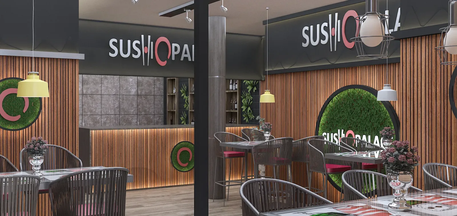 SushıPalace Frankurt – Cafe Tasarım projesi
