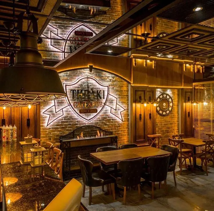 Thrakı Cafe-Pub – Restaurant Tasarım projesi