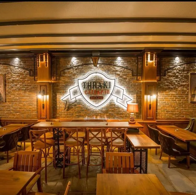 Thrakı Cafe-Pub – Restaurant Tasarım projesi
