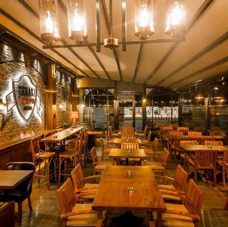 Thrakı Cafe-Pub – Restaurant Tasarım projesi