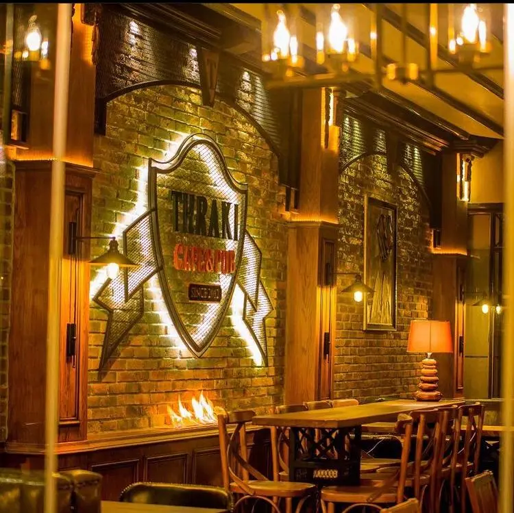 Thrakı Cafe-Pub – Restaurant Tasarım projesi