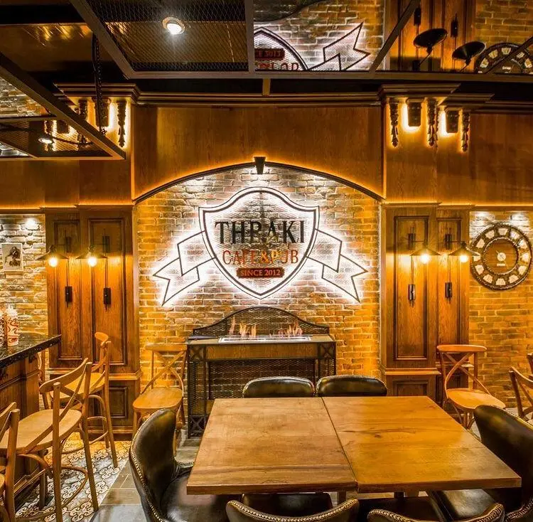 Thrakı Cafe-Pub – Restaurant Tasarım projesi